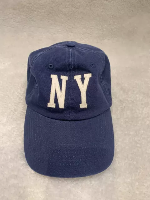 Brandy & Melville Cap Navy Blue NY Adjustable Size Baseball Style Unisex