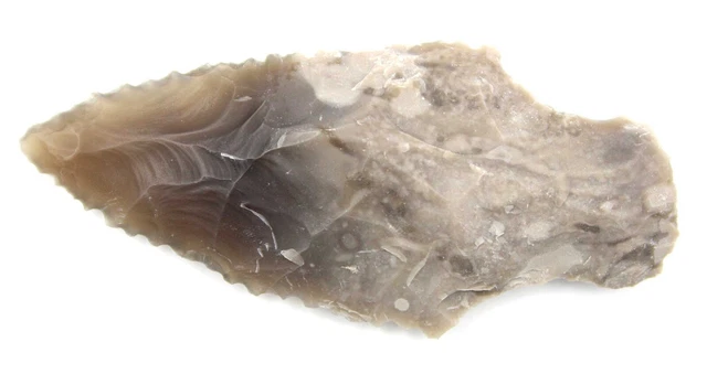 Ancient Rare Battle Hunting Stone Flint Arrowhead Spear Neolithic Bronze Age