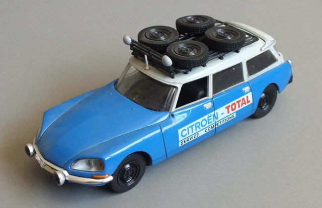 Citroen Id 21 Break Assistance Rallye 1970  Norev - 1/43Eme Sans  Boite *