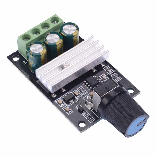 3A 6-28VDC PWM Motor Speed Control Module Switched £4.49 - PicClick UK