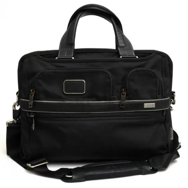 Tumi Bag Briefcase Business Men Men'S Nylon Leather Genuine 26118Ds2E Alpha