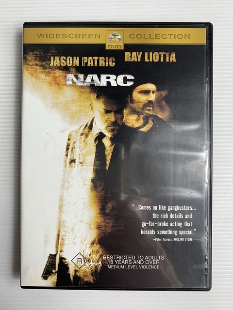 NARC Jason Patric Ray Liotta Busta Rhymes DVD R4 Cult Movie