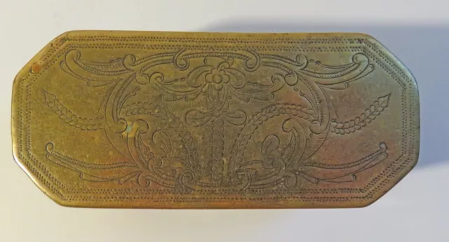 18th Century Indonesian Brass Betel (Sirih, Lime) Box