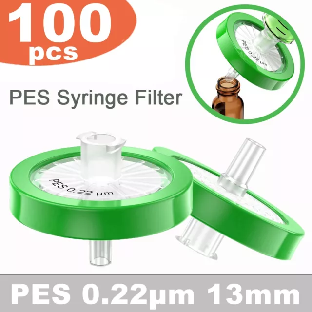PES Syringe Filter13mm 0.22μm Hydrophilic Prefilter,F Prefiltration,Lab Chemical