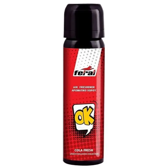 Feral OK Cola Fresh Spray Aerosol Home Office Auto Lufterfrischer 2.36oz