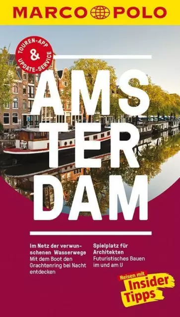 -- Amsterdam 2017 + Karte UNGELESEN  Reiseführer Marco PoloNiederlande Holland