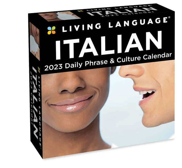 LIVING LANGUAGE ITALIAN 2023 DaytoDay Calendar Daily Phrase