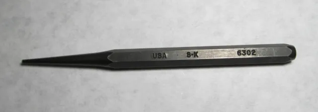 New Sk Tools Model 6302 1/16" Starter Punch S-K Usa Made