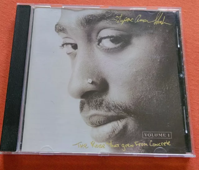 2 Pac - The Rose That Grew From Concrete Cd 2000 Old School Rap Westcoast Tupac