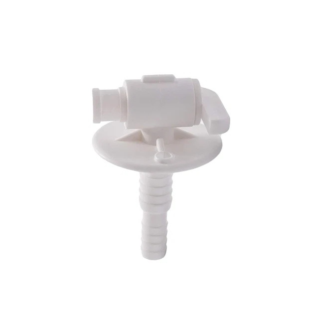Vanne De Vidange 50mm Pour Réservoir Eaux Usées Camping-car – Joints Santoprene, Résiste à 16 MPa, Débit Complet Sans Obstruction