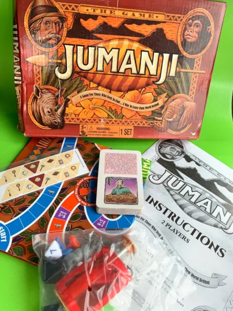Jumanji The Game, Play Anywhere Travel Editio, 2 Players, 5yr+, Contents Sealed
