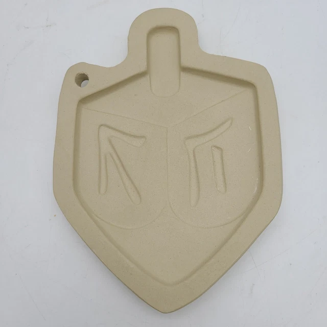 SUPERSTONE COOKIE MOLD with Jewish Hebrew Symbols 1995 Sassafras