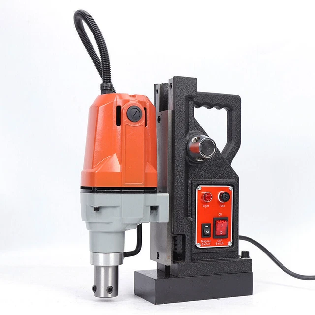 1100W Magnetic Drill Press Electric Precision Drilling Machine Boring Mag Force