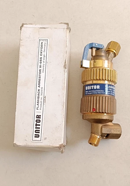 Unitor flashback arrastor   W-66S OXYGEN PART NO:302976
