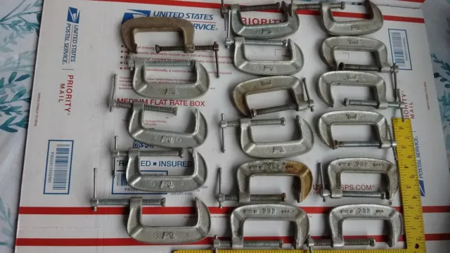PONY 2" Opening Steel Clamp LOT 17 USA  AIRCRAFT AVIATION RV4-6-8   LOT  FOUR  4