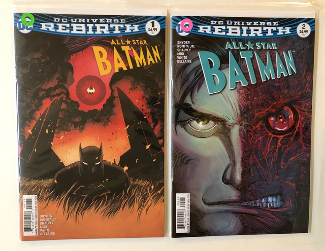 All Star Batman Rebirth # 1 & 2 - 2 Issue Lot DC Comics 2016 Save Combine Ship