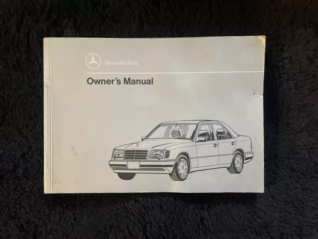 Mercedes-Benz MB 1995 E300 Diesel Sedan Owner’s Manual Handbook OEM