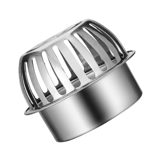 Tapón de lavabo desagüe de suelo filtro de lavabo Silver acero inoxidable