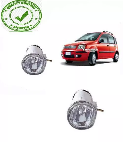 Set Paire Spots Phares Feu de Brouillard Antérieure Droite SX Fiat Panda 2003 Al