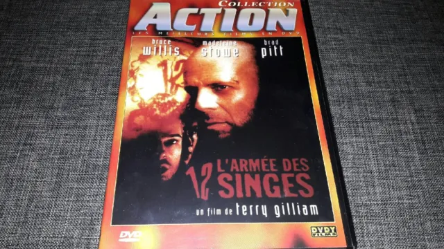 L'ARMÉE DES 12 SINGES - Bruce Willis, Madeleine Stowe, Brad Pitt, Jon Seda (DVD)