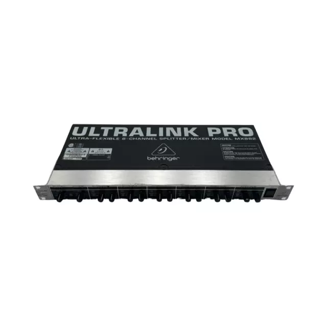 Mezclador divisor de 8 canales ultralink pro mx882 ultra flexible