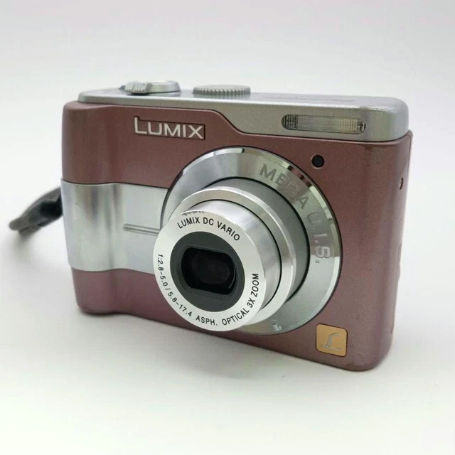 Panasonic DMC-LS1 ケース&SDカード付き 平成レトロ 動作確認 Panasonic DMC-LS1 ケース&SDカード付き 平成レトロ 動作確認