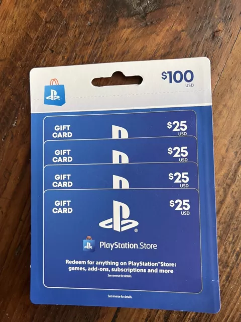 Sony Playstation $25 Gift Card, 1 each