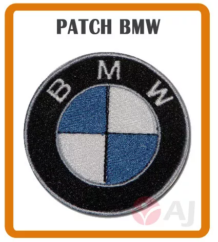 PATCH TOPPA BMW TERMOADESIVA - 2 pezzi  diametro cm 5