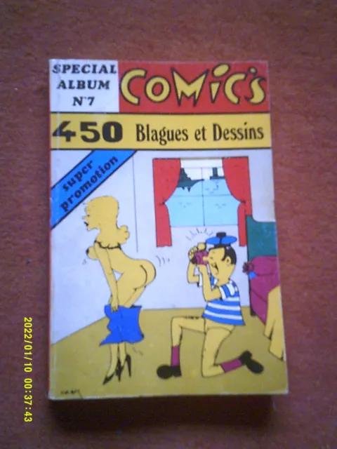 Special Album Comics N 7  Blagues Et Dessins Curiosa Pin Up Femmes Legeres