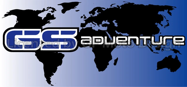 Motorrad R1200 R1150 Blue GS Adventure Side Panniers stickers Decal 2 x BMW /220
