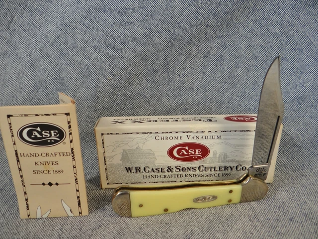 CASE XX 31549L CV YELLOW COPPERLOCK Pocket Folding KNIFE BNIB!