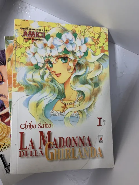 La Madonna della Ghirlanda 1-7 Completa - CHIHO SAITO - INFO in descrizione