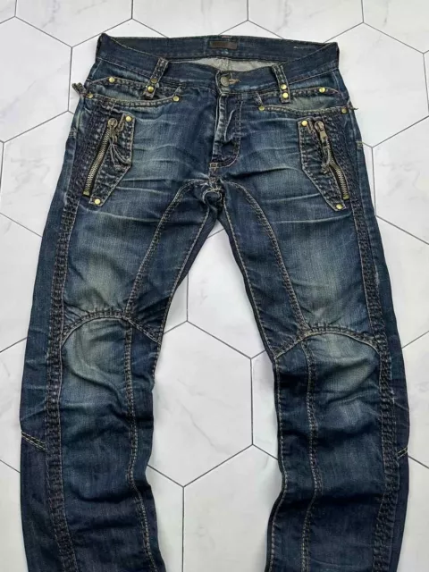 Absolut Joy Faded Jeans With Zipped Pocket Men’s Size 31 2