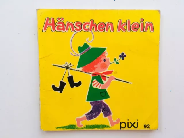 Pixi 92 - Hänschen klein - Auflage 1976 - die schönsten Kinderlieder