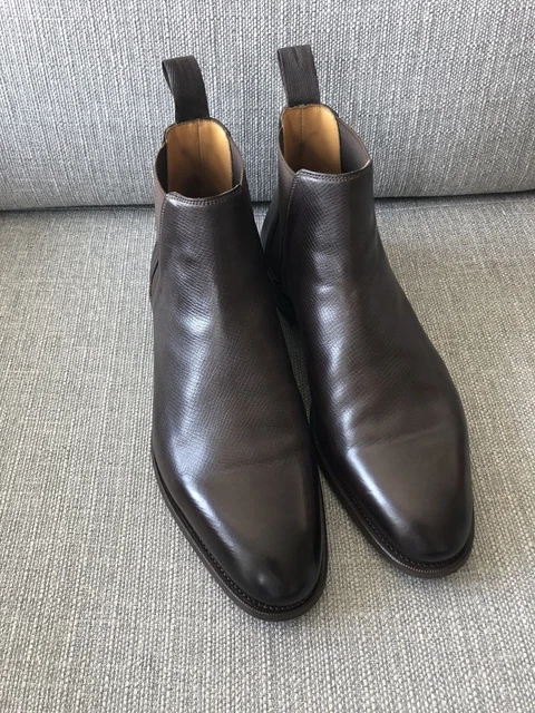Edward Green Camden Antique Finish Brown Leather Chelsea Boot  10US 9.5UK EDWARD GREEN CAMDEN Chelsea Boot Cloud Antique Leather 10.5  main image 2