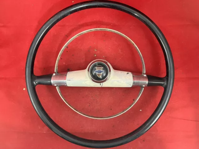 1951-52 Chevrolet Deluxe Sedan Steering Wheel