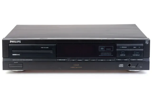 Philips CD614 Reproductor CD / Digital Fuera / CDM4-19 / Servicio 1 Año Garantia