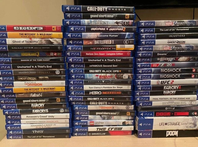 Mega Lotto Più Di 150 Giochi Ps4  + Spedizione Gratuita
