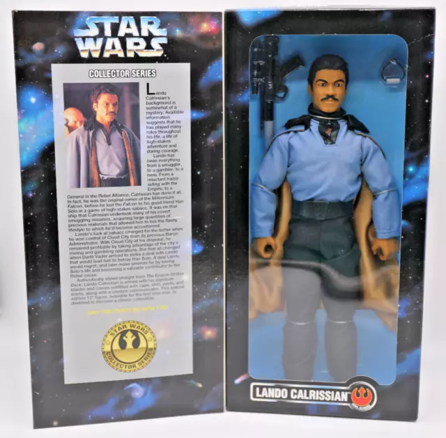 NEW Star Wars Collector Series: LANDO CALRISSIAN 12" Action Figure-KENNER 1996