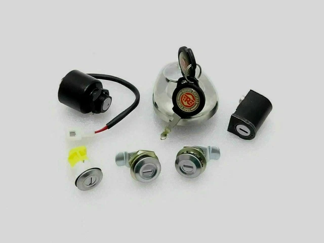 Jeu de clés communes Royal Enfield pour kit de verrouillage complet Classic...