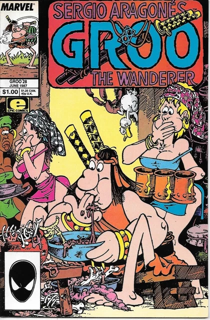 Groo the Wanderer Comic Book #28 Marvel Comics 1987 VERY HIGH GRADE UNREAD NEW