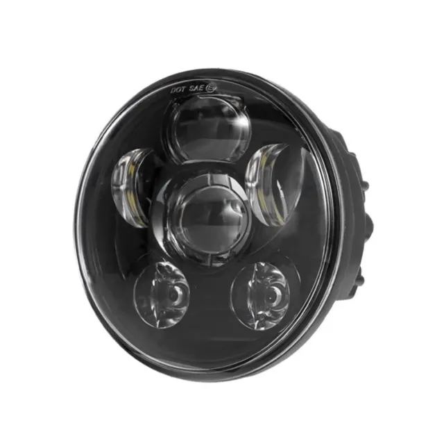 Motorcycle 5.75 LED DAYMAKER headlight Harley Sportster XL dyna touring softail 2
