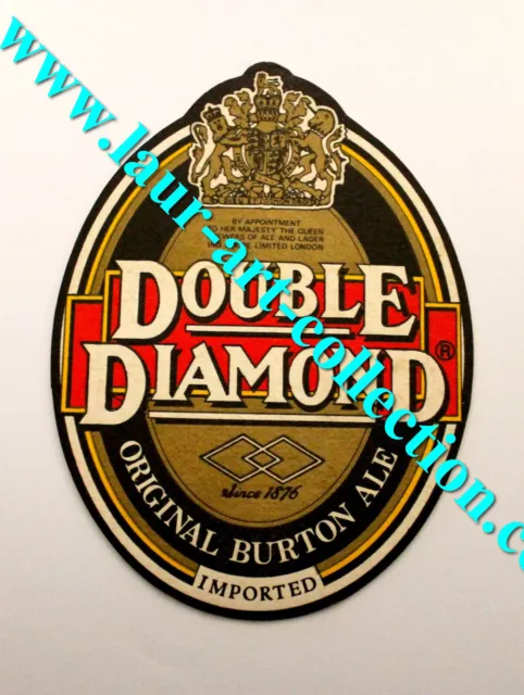 Double Diamond, Ancien Sous Bock Dessous Verre R/V Biere Alcool Bar Beer Coaster