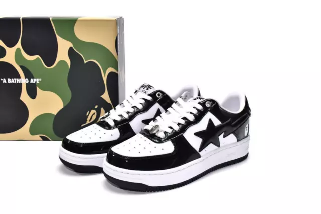 BAPE/A/Bathing Ape Bape Sta Classic Skateboard Shoes Unisex Low-Top Sneakers DE