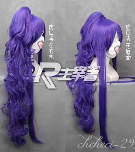 Camui Gakupo Gackpoid long cosply one ponytail full wigs stretchy HIGH style