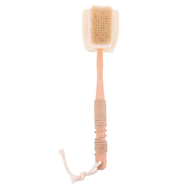 Spugne spazzola bagno legno Loofah per pulizia bagno esfoliante
