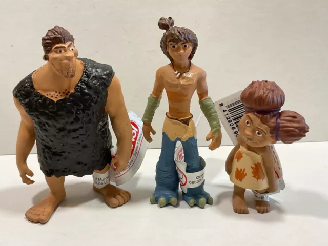 The Croods Comansi 2016 Set of 3 x Figure Comic Figure: Guy, Grug, Sandy