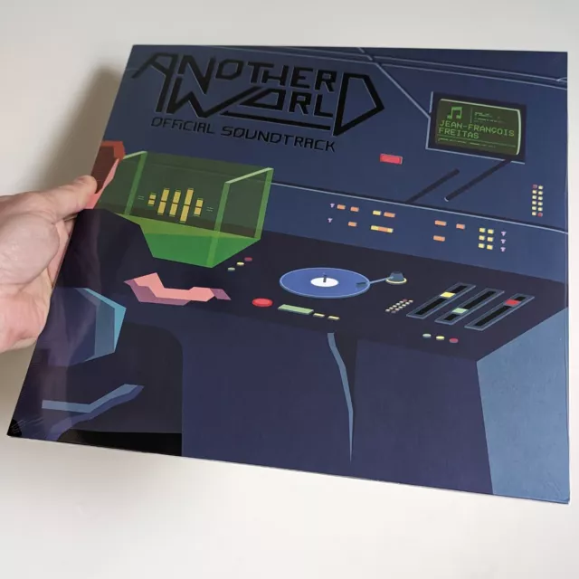 ANOTHER WORLD Game Soundtrack by Jean-François Freitas GREEN VINYL *SEALED!*