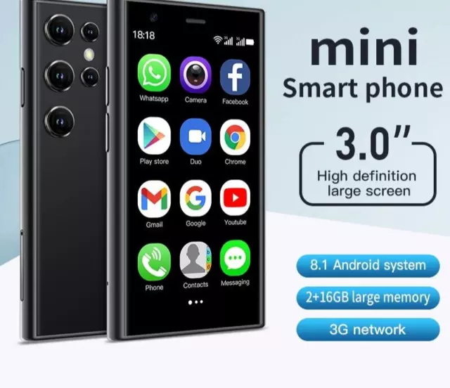 SOYES-Mini Smartphone S23 Téléphone Portable Android 8.1 Epi 3.0  HD 3G