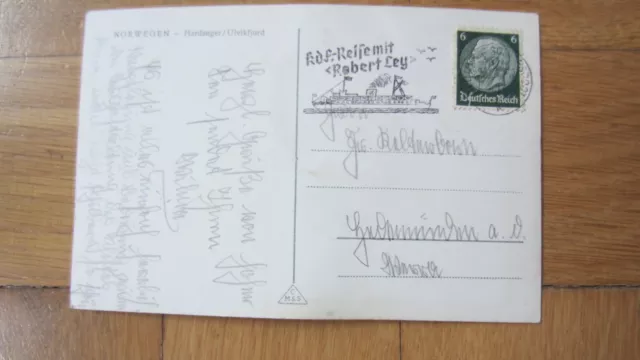 Deutsches Reich Karte mit Briefmarke 6 Pf Hindenburg Ganzsache